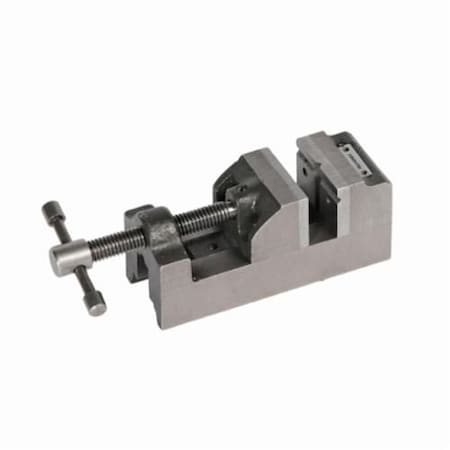 Palmgren Drill Press Vise, Horizontal Industry Standard Traditional, 1034 in Overall Length, 314 in Overa 9612401